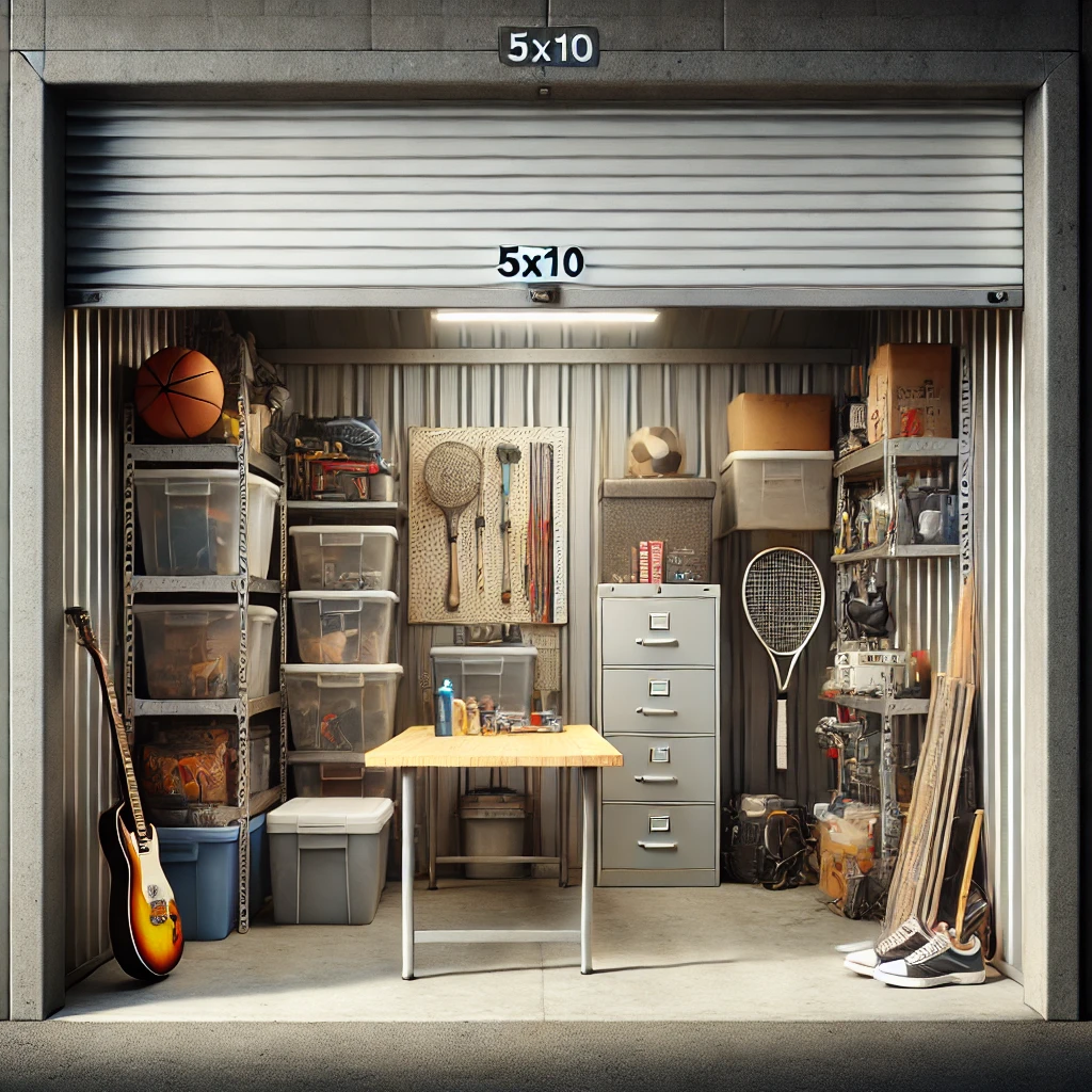 5x10 self-storage unit